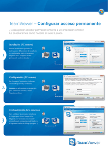 TeamViewer – Configurar acceso permanente