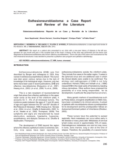 Esthesioneuroblastoma: a Case Report and Review of the