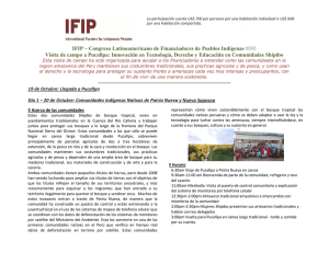 IFIP – Congreso Latinoamericano de Financiadores de Pueblos