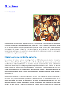 El cubismo - Escuelapedia