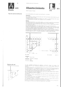 Page 1 R NTE Diseño Tipos de red de distribución Sectores de red