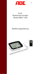 Funk- Bratenthermometer Model BBQ 1408