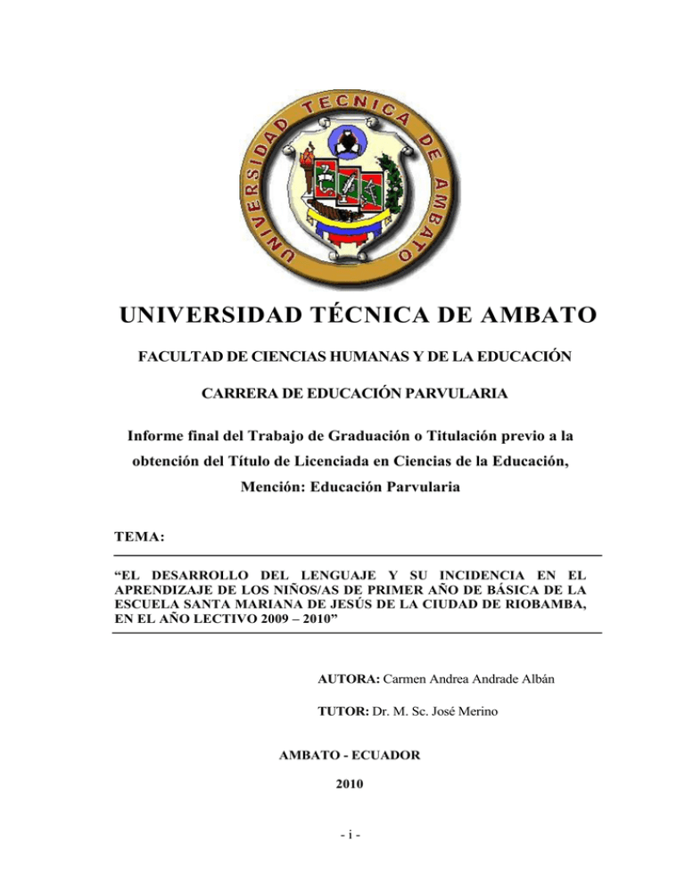 Repositorio Universidad Técnica De Ambato