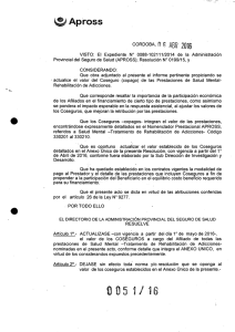 resolución 51-2016 - incremento coseguros salud mental