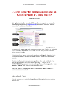 ¿Cómo lograr las primeras posiciones en Google gracias a Google