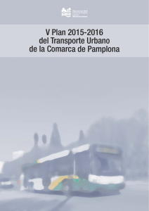 V Plan 2015-2016 del Transporte Urbano de la Comarca de