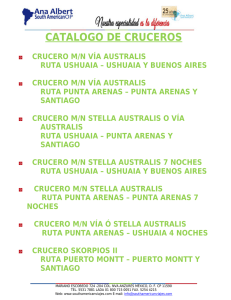 catalogo de cruceros - Los especialistas en viajes a Sudamérica