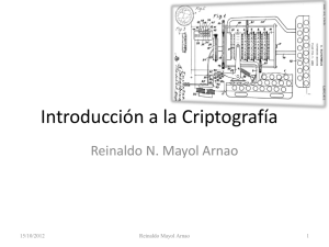 Introducción a la Criptografía