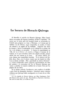 La locura de Horacio Quiroga