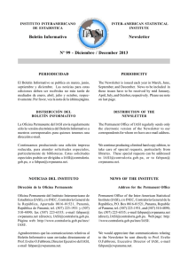 Boletín Nº 99 - Diciembre 2013 - Contraloría General de la República
