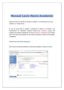 Manual Lexis Nexis Academic