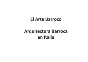 El Arte Barroco Arquitectura Barroca en Italia