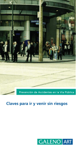 Claves para ir y venir sin riesgos