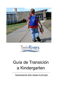 Guía de Transición a Kindergarten