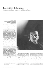 Los anillos de Saturno - Revista de la Universidad de México