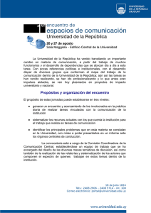 programa completo - Universidad de la República