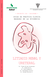 Litiasis Renal y Ureteral