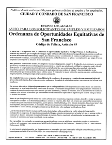 Ordenanza de Oportunidades Equitativas de