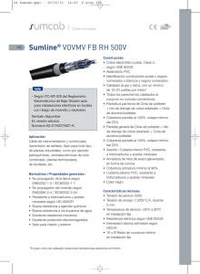 Sumline® VOVMV FB RH 500V