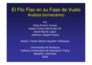 El Flic Flac en su Fase de Vuelo - VIREF