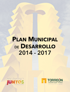 plan municipal de desarrollo