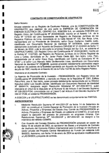 Contrato Usufructo - Agencia de promoción de la inversión privada