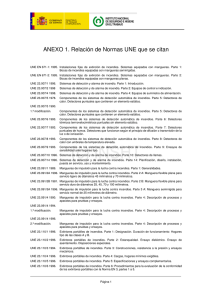 ANEXO 1. Relación de Normas UNE que se citan (pdf ,36 Kbytes)