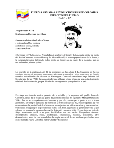 FUERZAS ARMADAS REVOLUCIONARIAS DE COLOMBIA