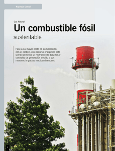 Gas Natural, un combustible fósil sustentable