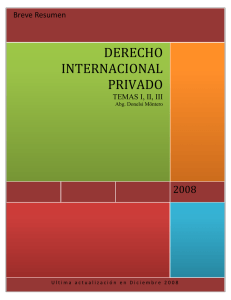 (1.834): Derecho Internacional Privado. EN