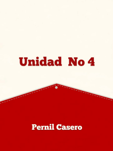 Unidad No 4