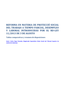 reforma en materia de protecció social del trabajo