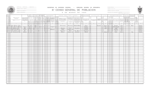 Cuestionario del Sexto Censo de Población 1940