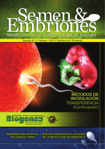 Catálogo Semen y Embriones Nº2 - Biogensa