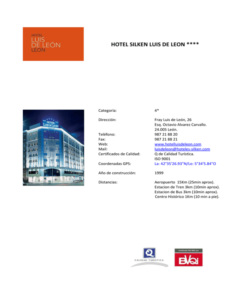 Hotel SILKEN LUIS DE LEON