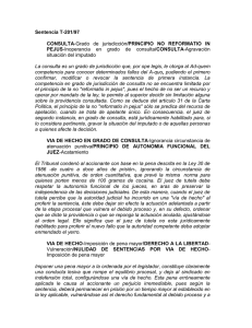 Sentencia T-201/97 CONSULTA-Grado de jurisdicción/PRINCIPIO