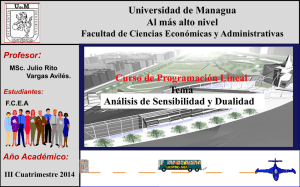 Presentación de PowerPoint - MSc. Julio Vargas