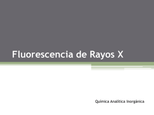 Teórico Fluorescencia de Rayos X Arquivo