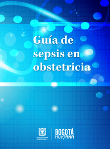 Guía de sepsis en obstetricia - Secretaría Distrital de Salud