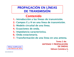 2.Propagación en lineas de transmisión
