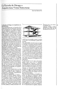 Page 1 — La Escuela de Chicago o Arquitectura Versus Estructuras