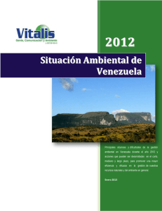 Situación Ambiental de Venezuela 2012.