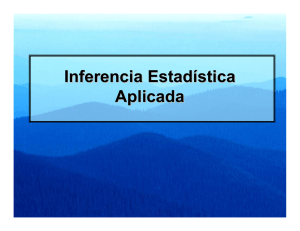Inferencia Estadística Aplicada - Centro de Geociencias ::.. UNAM