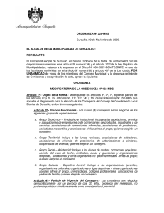 UNANIMIDAD de votos de los miembros del Concejo Municipal y la