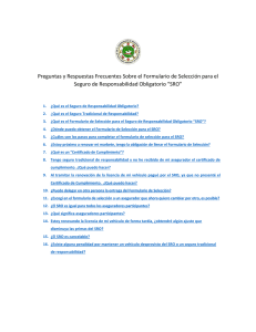 Preguntas y Respuestas Frecuentes Sobre el Formulario de