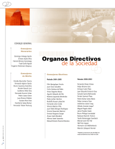 Organos Directivos