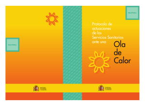 Ola de Calor - Ministerio de Sanidad, Servicios Sociales e Igualdad