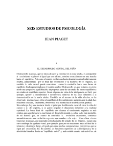 seis estudios de psicología jean piaget