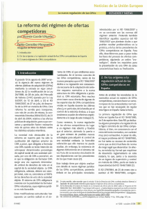 Page 1 Noticias de la Unión Europea ESTUDIOS Y NOTAS La