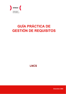 Guía práctica de gestión de requisitos